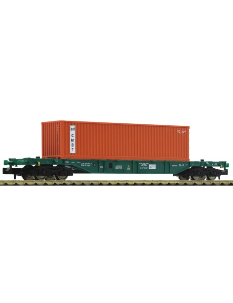Wagon plat IFB container CMBT