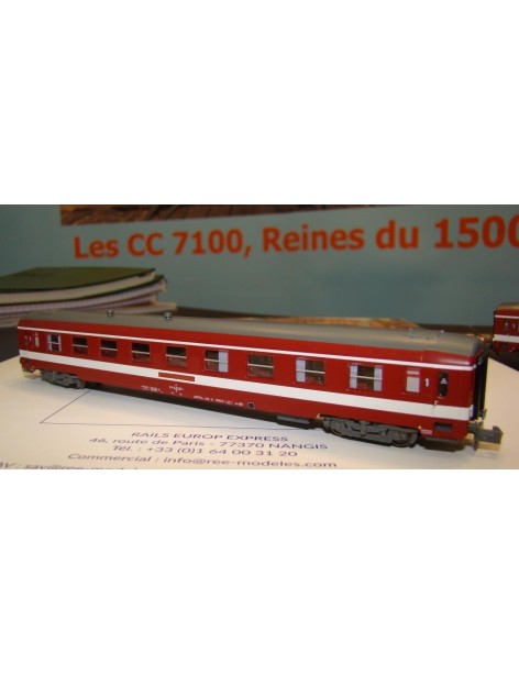 Voiture UIC SNCF A9 Capitole