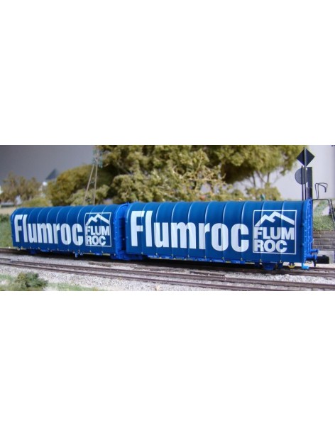 SNCF Lails double canvas wagon FLUMROC