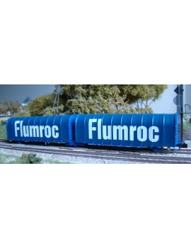 Wagon bâché double Lails SNCF FLUMROC