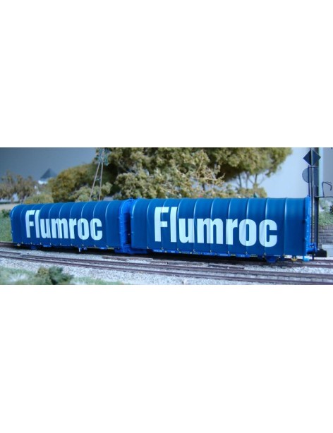 Wagon bâché double Lails SNCF FLUMROC