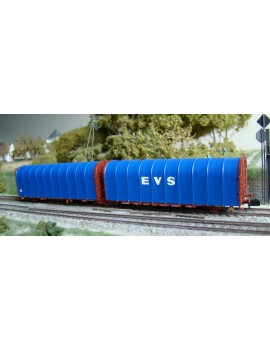 SNCF Laips twin canvas wagon EVS era IV
