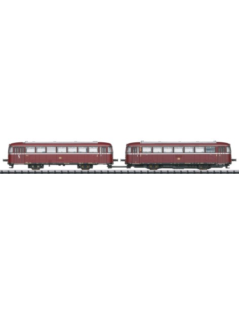 DB VT 98 railcar with trailer digital sound