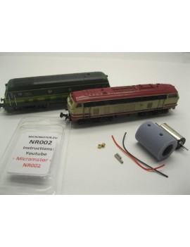Kit de motorisation locomotives SNCB 59 et BR 215 Roco