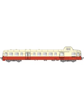 Autorail X BD 3846 GRG 2ème classe SNCF époque IVb
